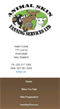 Mobile Screenshot of animalskintanningservices.co.nz